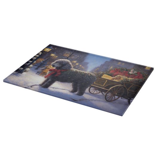 Planche À Découper Saison des fêtes de Noël des canicules (Coin)