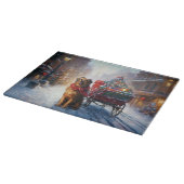 Planche À Découper Saison festive de Noël de Setter en Irlande (Coin)