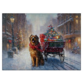 Planche À Découper Saison festive de Noël de Setter en Irlande (Devant)