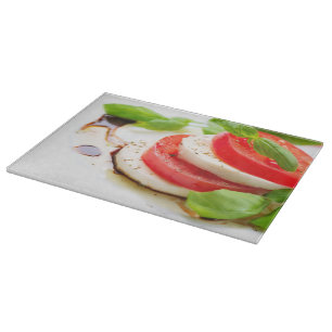 Planche À Découper Salade de Caprese. Tranches de tomate et de