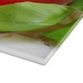 Planche À Découper Salade de Caprese. Tranches de tomate et de (Coin)