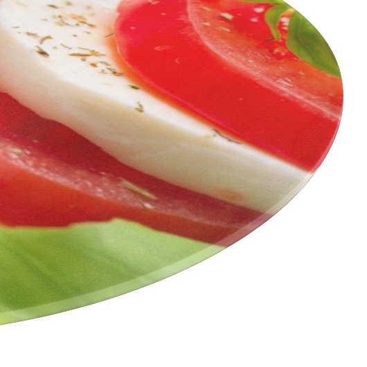 Planche À Découper Salade de Caprese. Tranches de tomate et de (Coin)