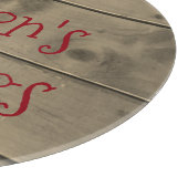 Planche À Découper Salutation de la saison Rustic Christmas Cutting B (Coin)