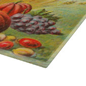 Planche À Découper Salutations vintages de thanksgiving (Coin)