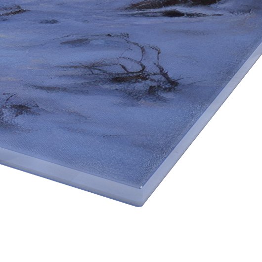 Planche À Découper Samoyed Let It Snow Christmas (Coin)