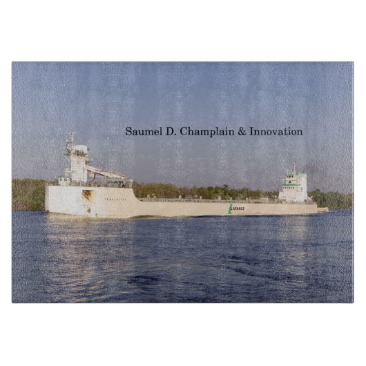 Planche À Découper Samuel D. Champlain & Conseil Innovation (Devant)
