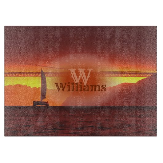 Planche À Découper San Francisco Sunset 1124 (Devant)