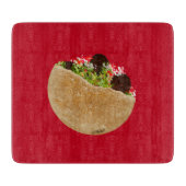 Planche À Découper Sandwich KiniArt Falafel (Devant)