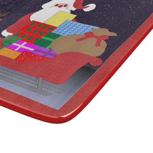 PLANCHE À DÉCOUPER SANTA CLAUS NOËL (Coin)