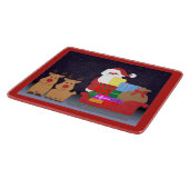 PLANCHE À DÉCOUPER SANTA CLAUS NOËL (Coin)