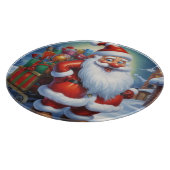 Planche À Découper Santa Clause Joyeux Noël Bonne année (Coin)