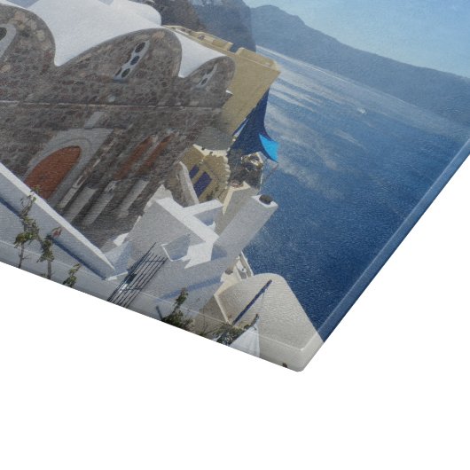 Planche À Découper Santorin, Grèce (Coin)