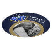 Planche À Découper Saphire fête du 45e anniversaire du mariage (Coin)