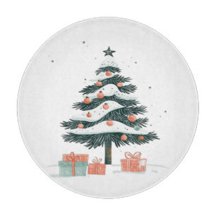 Planche À Découper sapin de Noël