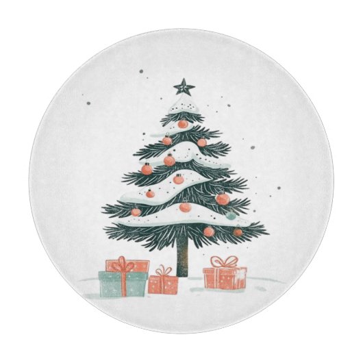 Planche À Découper sapin de Noël (Devant)