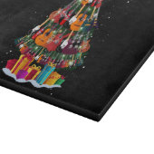 Planche À Découper Sapin de Noël drôle Guitar (Coin)