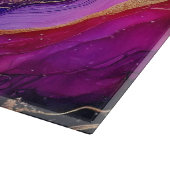 Planche À Découper Sapphire Amethyst Encre d'alcool (Coin)