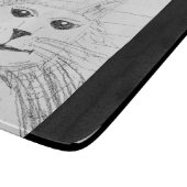 Planche À Découper Sassy Cat Cutting Board (Coin)