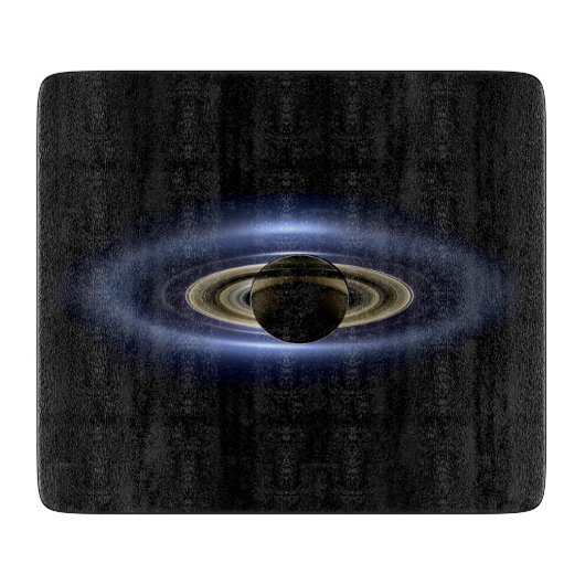 Planche À Découper Saturne Éclipse le Soleil de Cassini Orbiter (Devant)