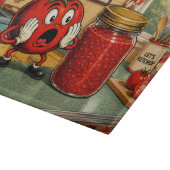 Planche À Découper Sauce tomate amusante (Coin)