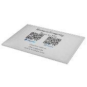 Planche À Découper Scanner pour payer le code q r paypal venmo ajoute (Coin)