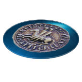 Planche À Découper SCEAU DES CHEVALIERS MODÈLE JEU bleu (Coin)