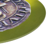 Planche À Découper SCEAU DES CHEVALIERS MODÈLE JEU jaune (Coin)
