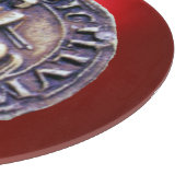 Planche À Découper SCEAU DES CHEVALIERS MODÈLE JEU rouge (Coin)