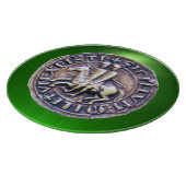 Planche À Découper SCEAU DES CHEVALIERS MODÈLE JEU vert (Coin)