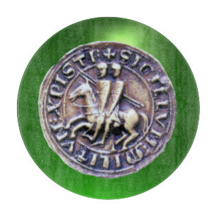 Planche À Découper SCEAU DES CHEVALIERS MODÈLE JEU vert