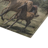 Planche À Découper Scène de chevaux joueurs en train de courir (Coin)
