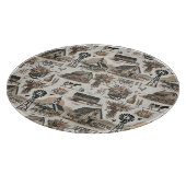 Planche À Découper Scène de ferme rustique (Coin)