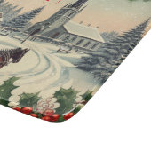 Planche À Découper Scène de Noël classique/Vintage (Coin)