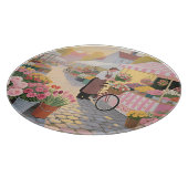 Planche À Découper Scène de rue Fleur Solaire (Coin)