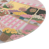 Planche À Découper Scène de rue Fleur Solaire (Coin)