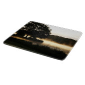 Planche À Découper Scène du lac Morning cbcna (Coin)