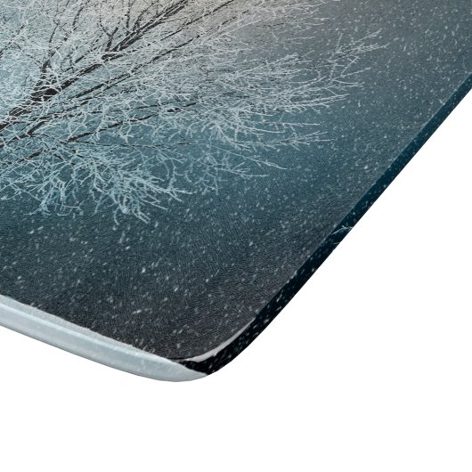 Planche À Découper Scène hivernale (Coin)