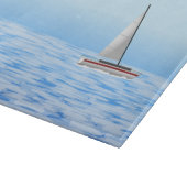 Planche À Découper Scène maritime avec bateau (Coin)