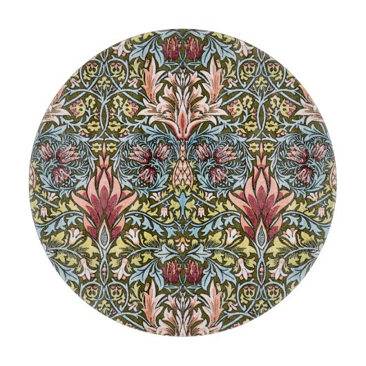 Planche À Découper Schéma floral William Morris Snakeshead (Devant)