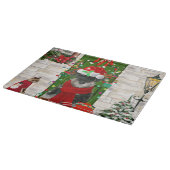 Planche À Découper Schnauzer Chien Noël (Coin)