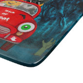 Planche À Découper schnauzer Chien voiture voiture effrayant Hallowee (Coin)