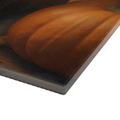 Planche À Découper Schnauzer Chiot Automne Citrouille de plaisir (Coin)