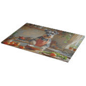 Planche À Découper Schnauzer Cooking in Kitchen (Coin)