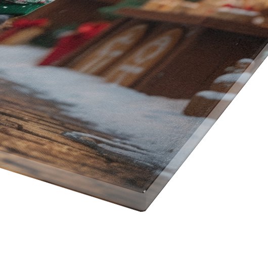 Planche À Découper Schnauzer Dogs Christmas Snow Holiday (Coin)