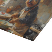 Planche À Découper Scottish Terrier Cooking in Kitchen (Coin)