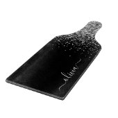 Planche À Découper Script Monogram Girly Name (Coin)