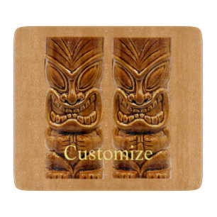Planche À Découper Sculpture Gold Tiki Thunder_Cove