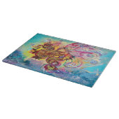 Planche À Découper SEA DRAGON Aqua Imaginaire bleu rose (Coin)