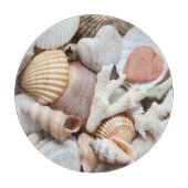 Planche À Découper Sea Shells Stones Coral Arrière - plan (Devant)