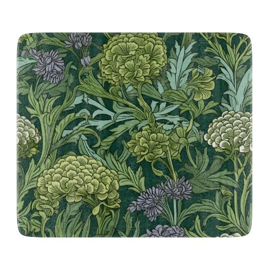 Planche À Découper Seamless William Morris style floral pattern (Devant)